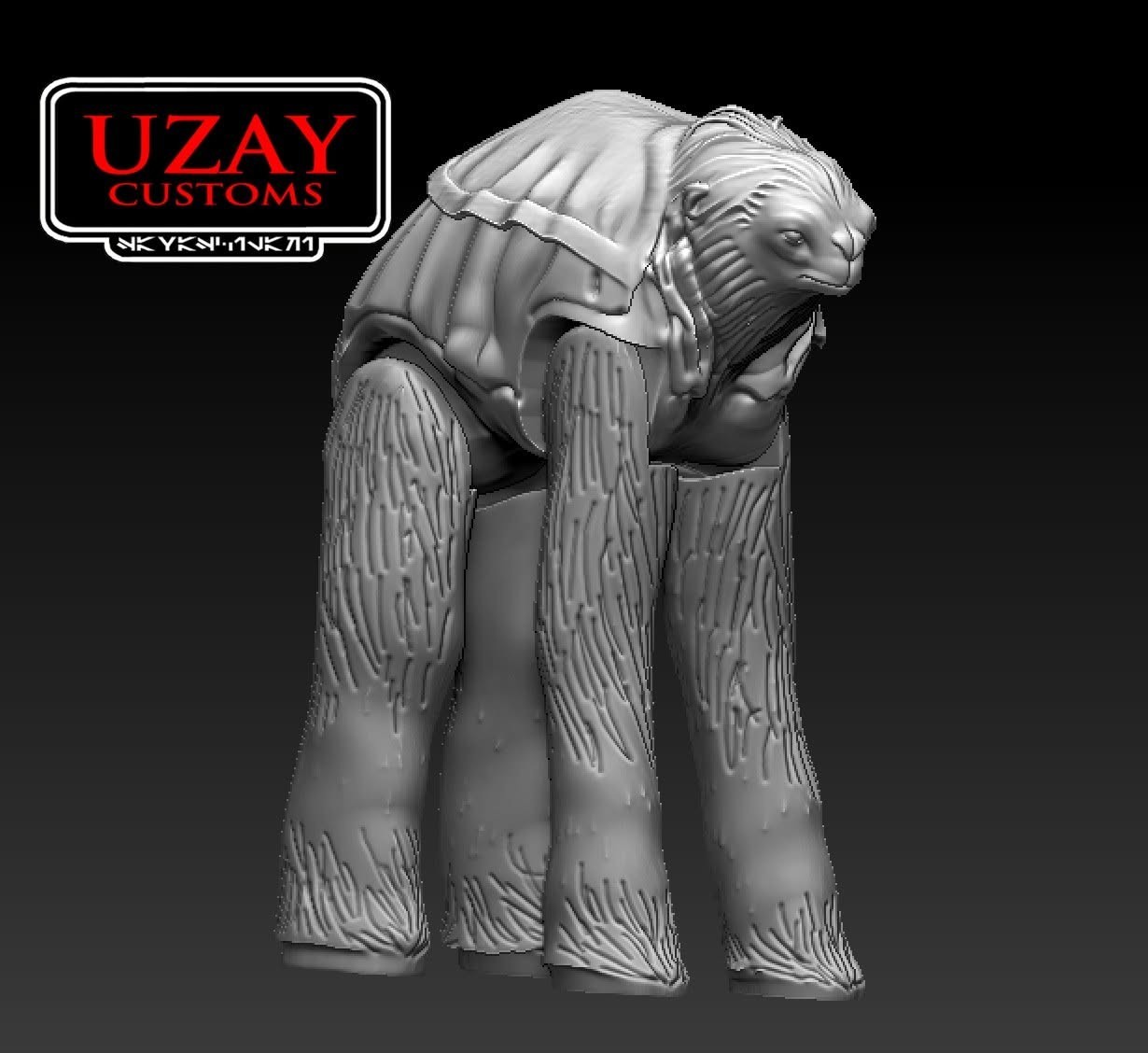 Sweebotta (serie Obiwan) per diorama da 3,75 pollici, 6 in figure (scale 1:18, 1:12)