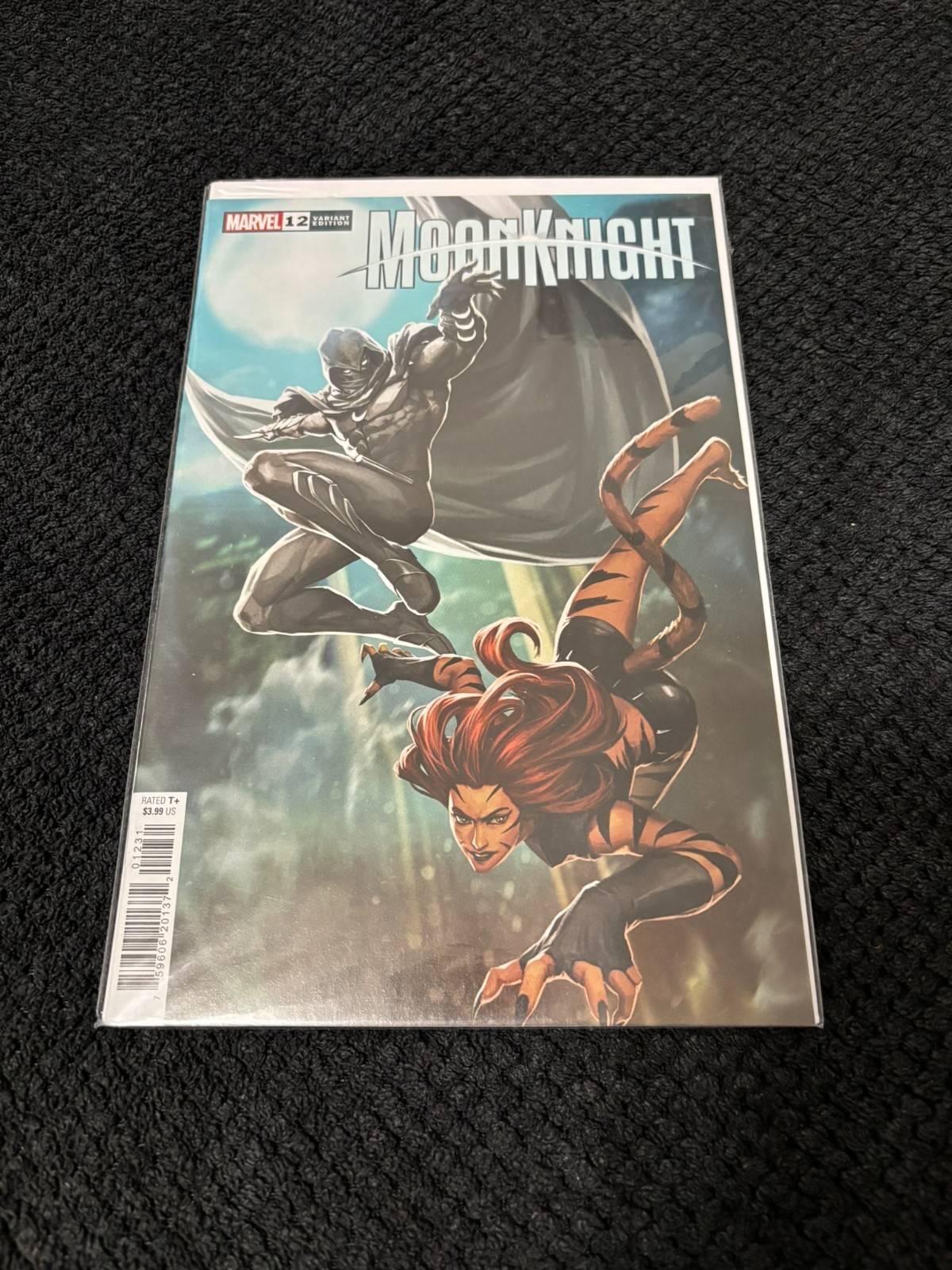 Moon Knight 12 Skan Srisuwan variante Marvel Comics 2022 Jed MacKay Zodiac Key quasi nuovo
