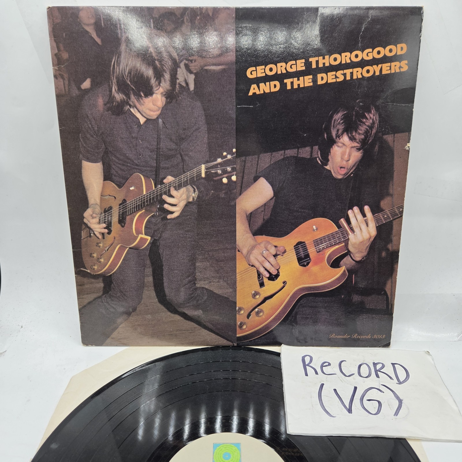 George Thorogood And The Destroyers Self Titled Vinyl LP Record Album VG