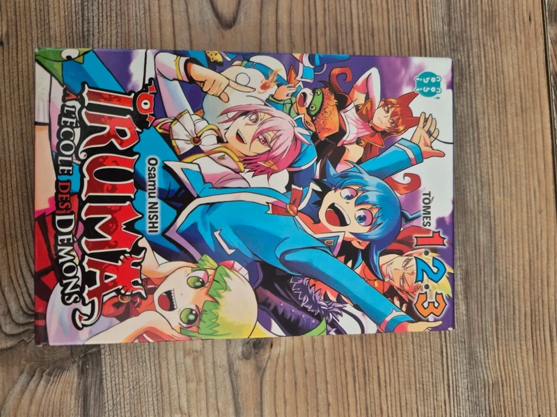 IRUMA a l'école des démons tomes 1 a 3