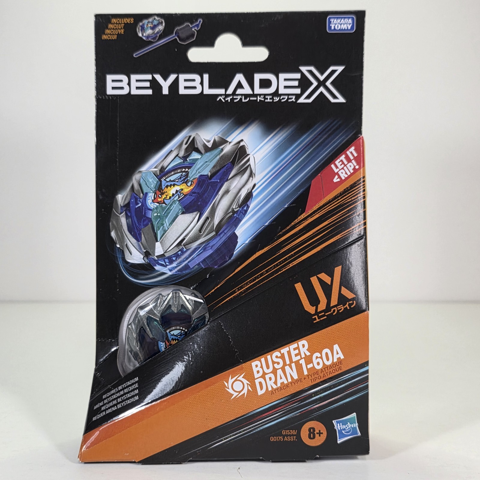 Hasbro Beyblade X Top Buster Dran 1-60A UX Starter Pack Takara Tomy