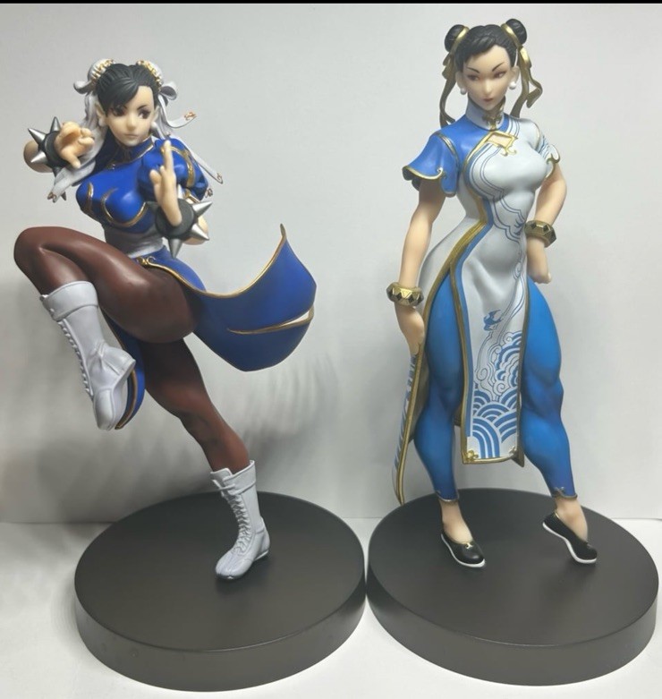 Pop Up Parade Cammy e Chun-li Street Fighter Figure Max Factory