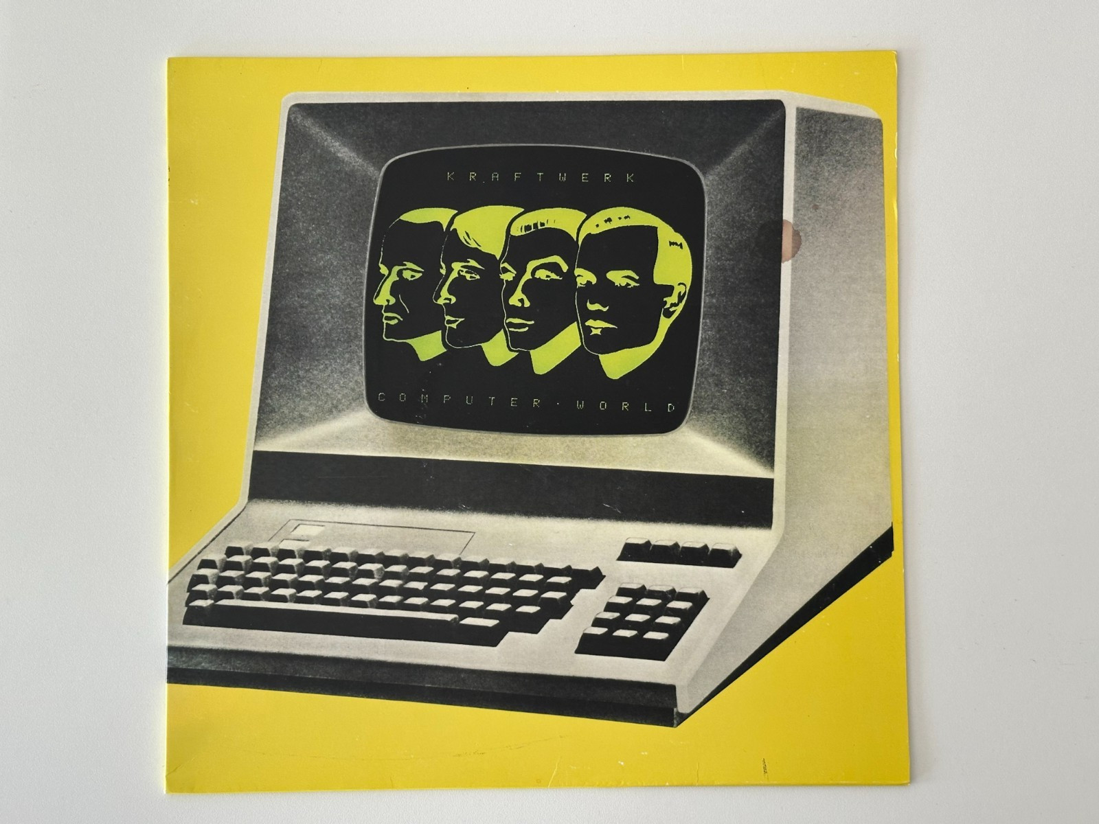 KRAFTWERK Computer World Lp Purple Marbled Vinyl Used NM/VG+