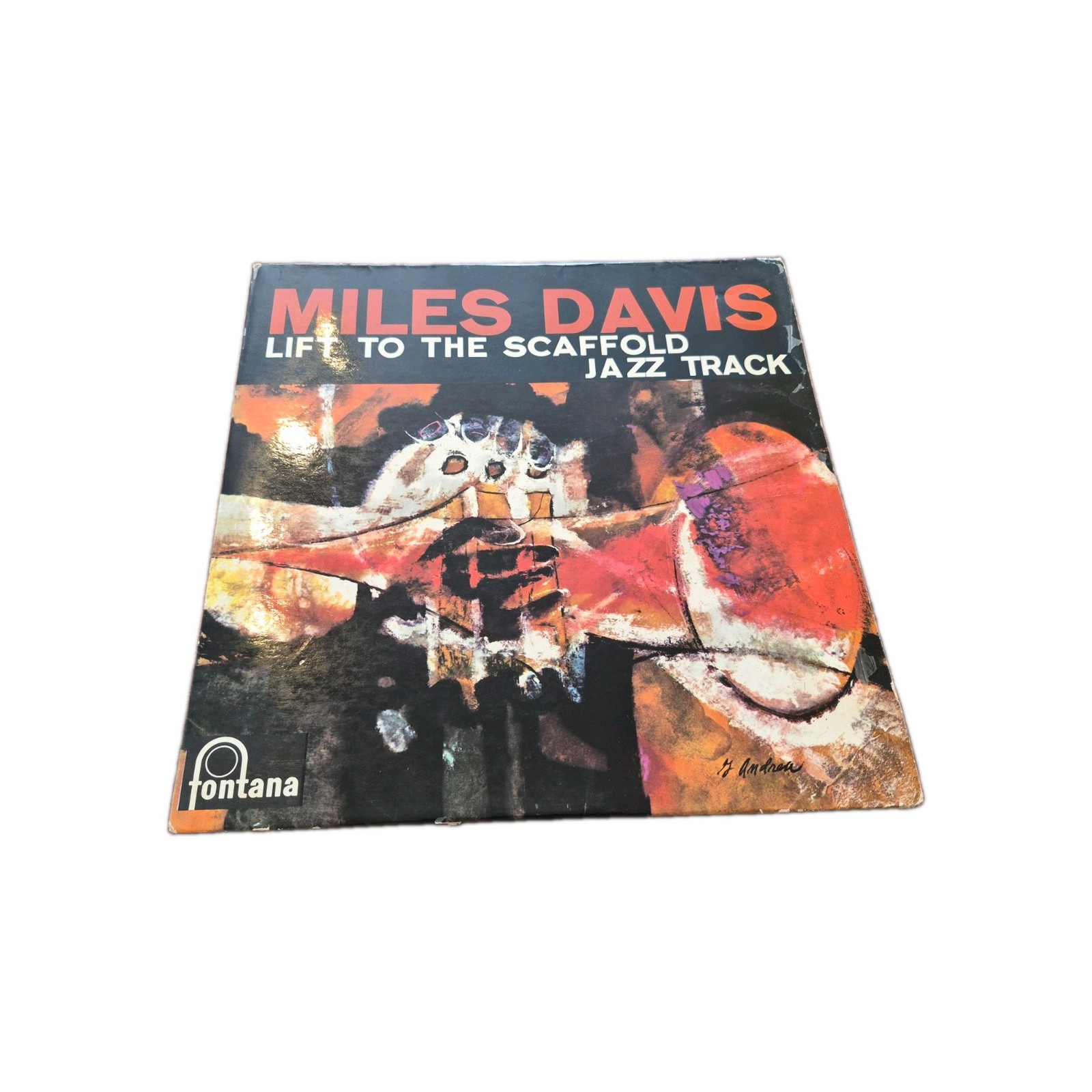 Miles Davis - Lift To The Scaffold / Jazz Track LP FONTANA