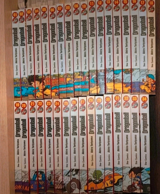 Akira toriyama "Dragonball perfect" (leggi descrizione)

manga completo in italiano