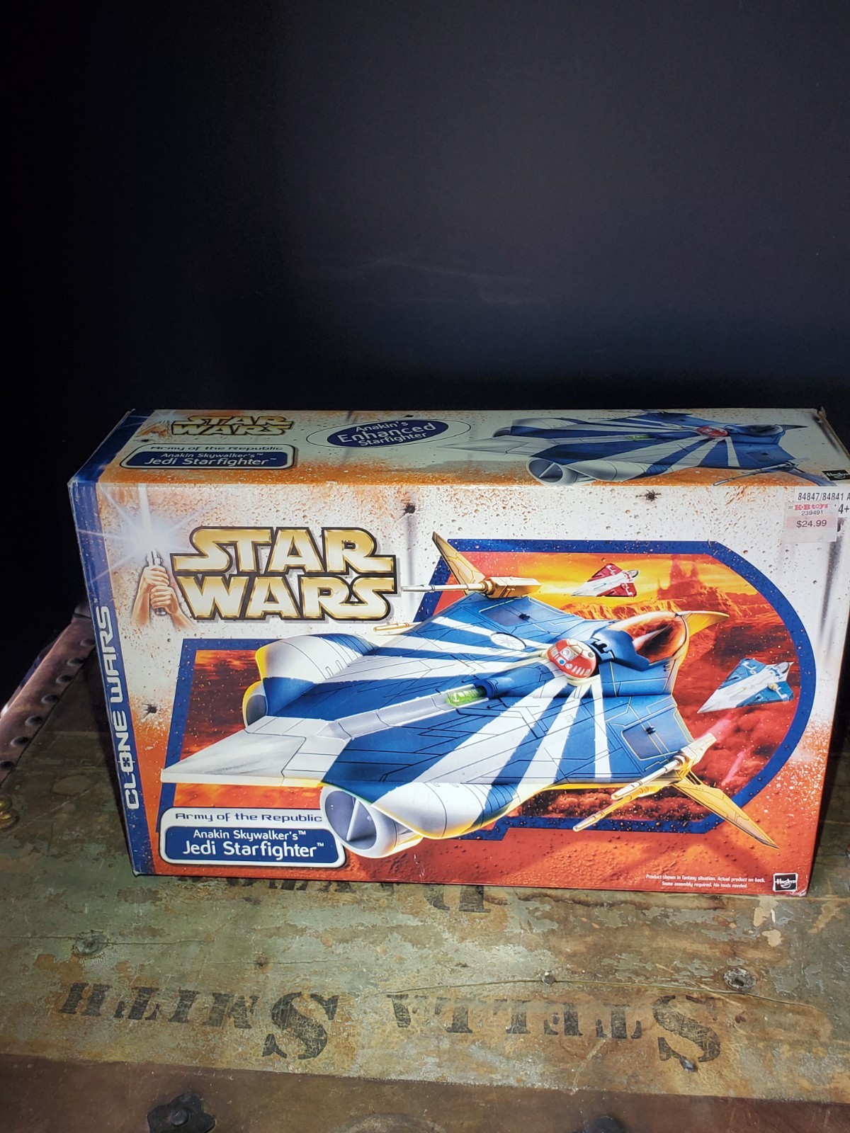 Star Wars The Clone Wars Starfighter Jedi di Anakin Skywalker in scatola. Nuovo in...