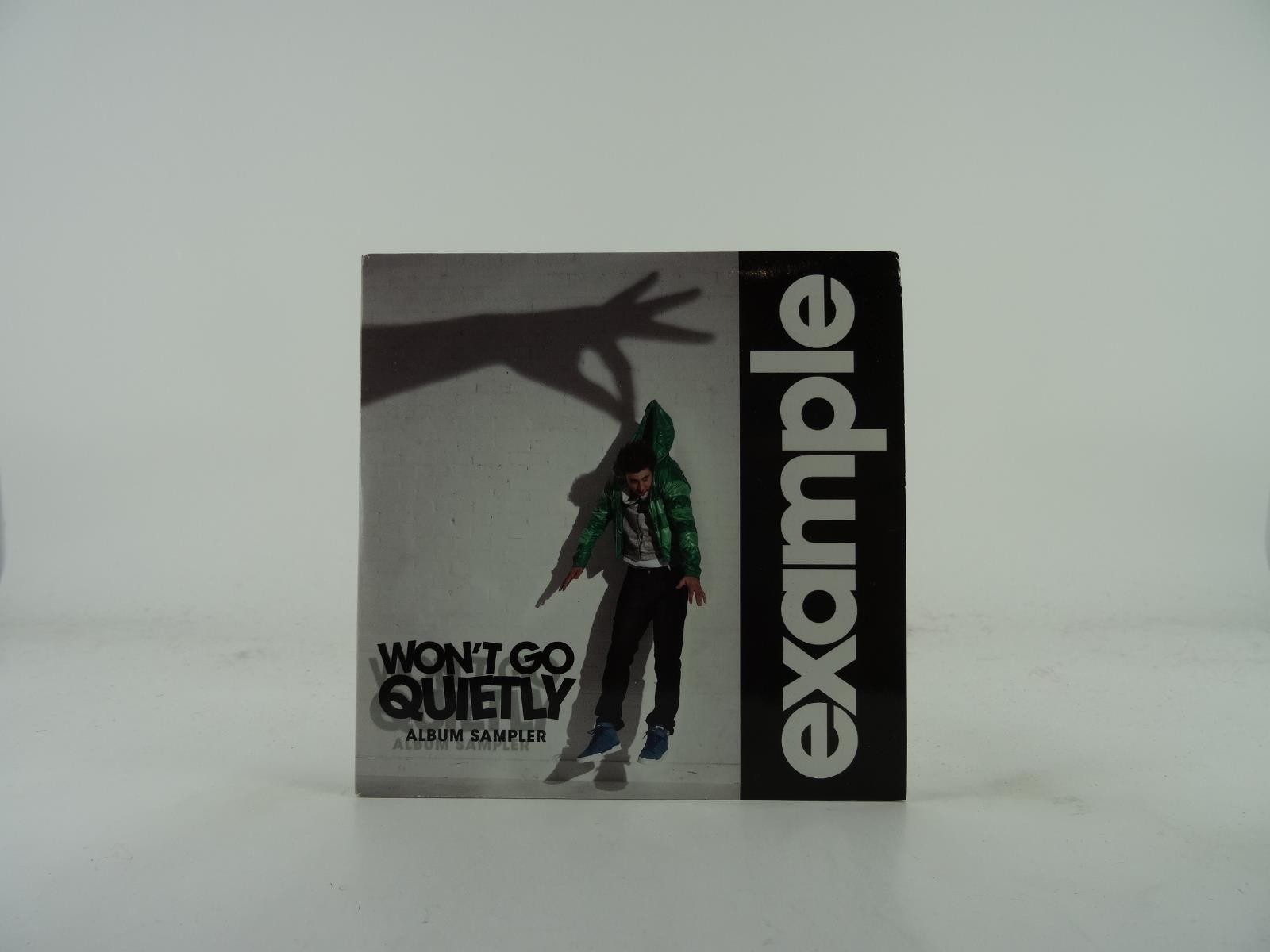 EXAMPLE WON'T GO QUIETLY (D65) 5 Track Promo CD Single plus Card Sleeve DATA REC