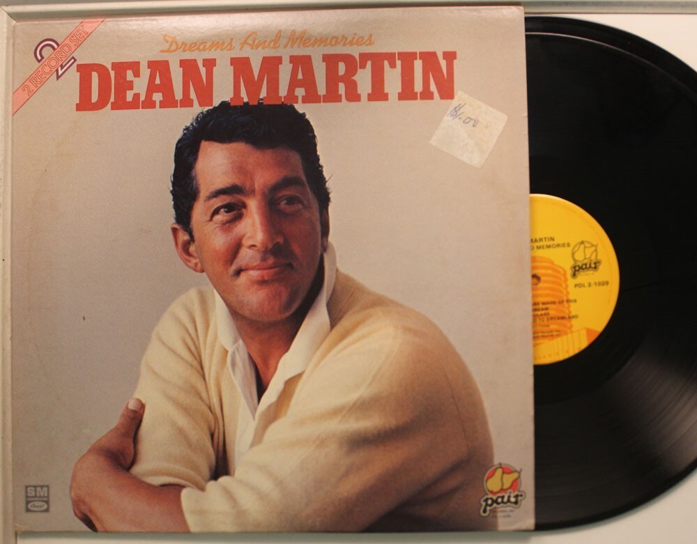 Dean Martin 2-Disc LP Sogni E Memorie Su Capitol - VG++ / VG++