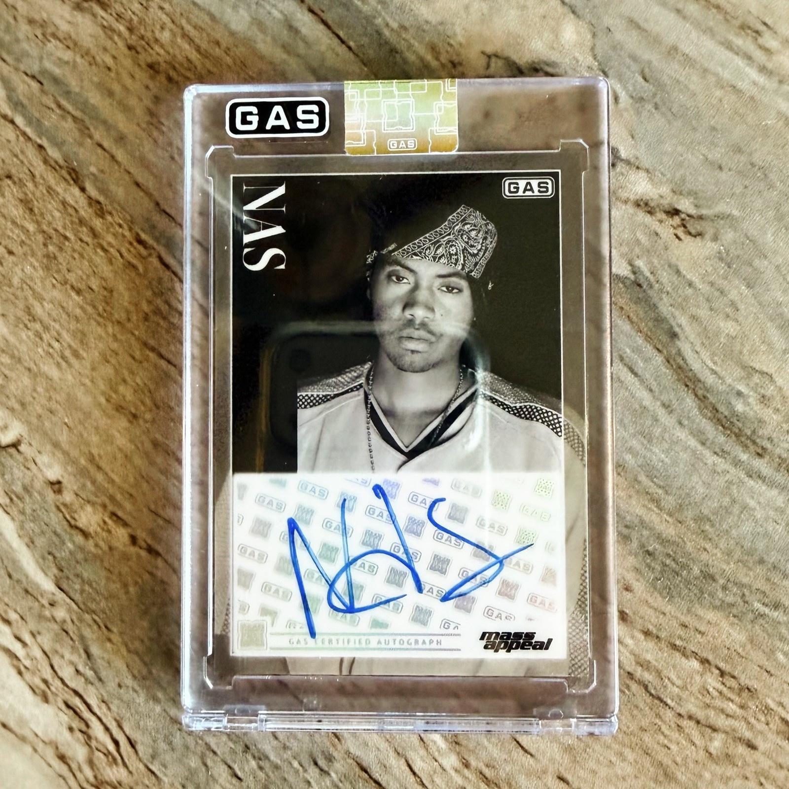 GAS Trading Cards Mass Appeal Nas Auto