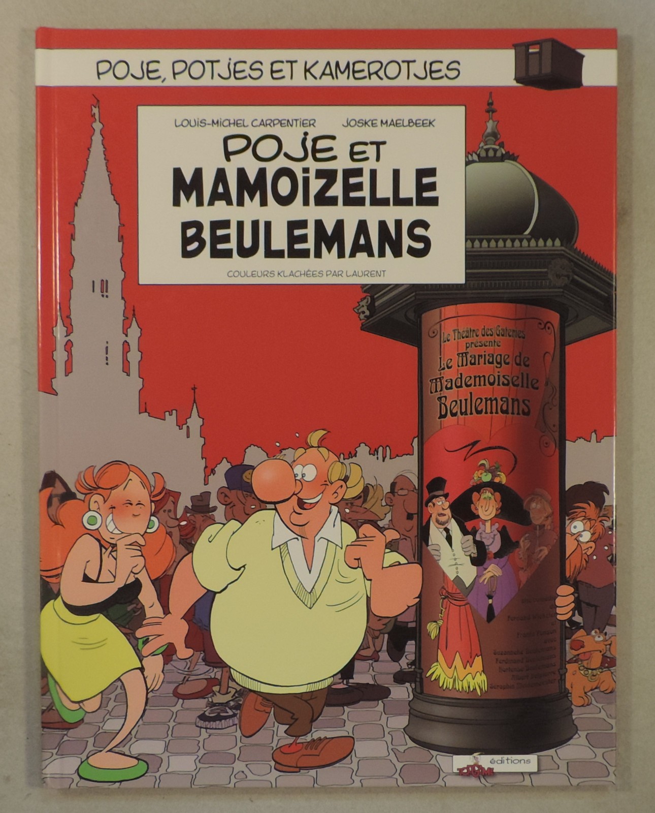 Potes a Poje Mademoiselle Beulemans Bxlois Carpentier TopGame 2015 EO TBE