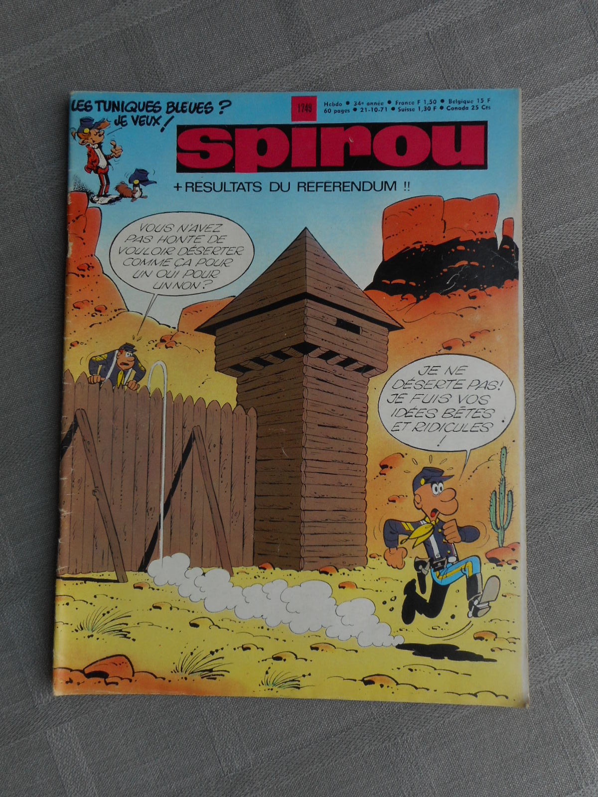 Hebdo Spirou N°1749 Stato Corretto Con Il Supplemento + Mini Racconto