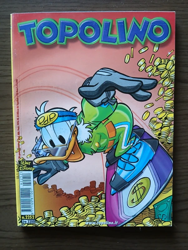 Fumetto Topolino nr. 2252 - gennaio 1999
