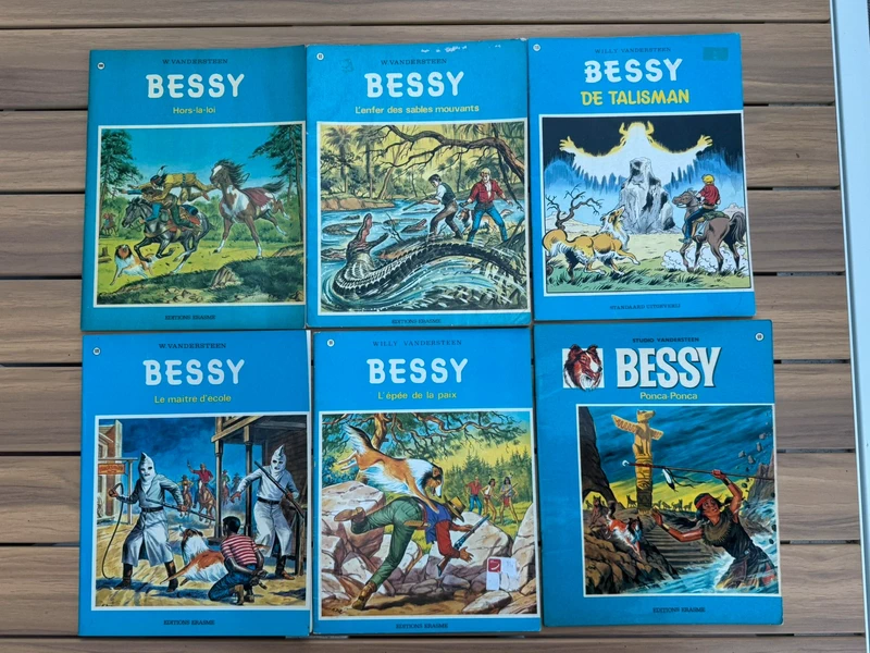 6 livres Bessy
