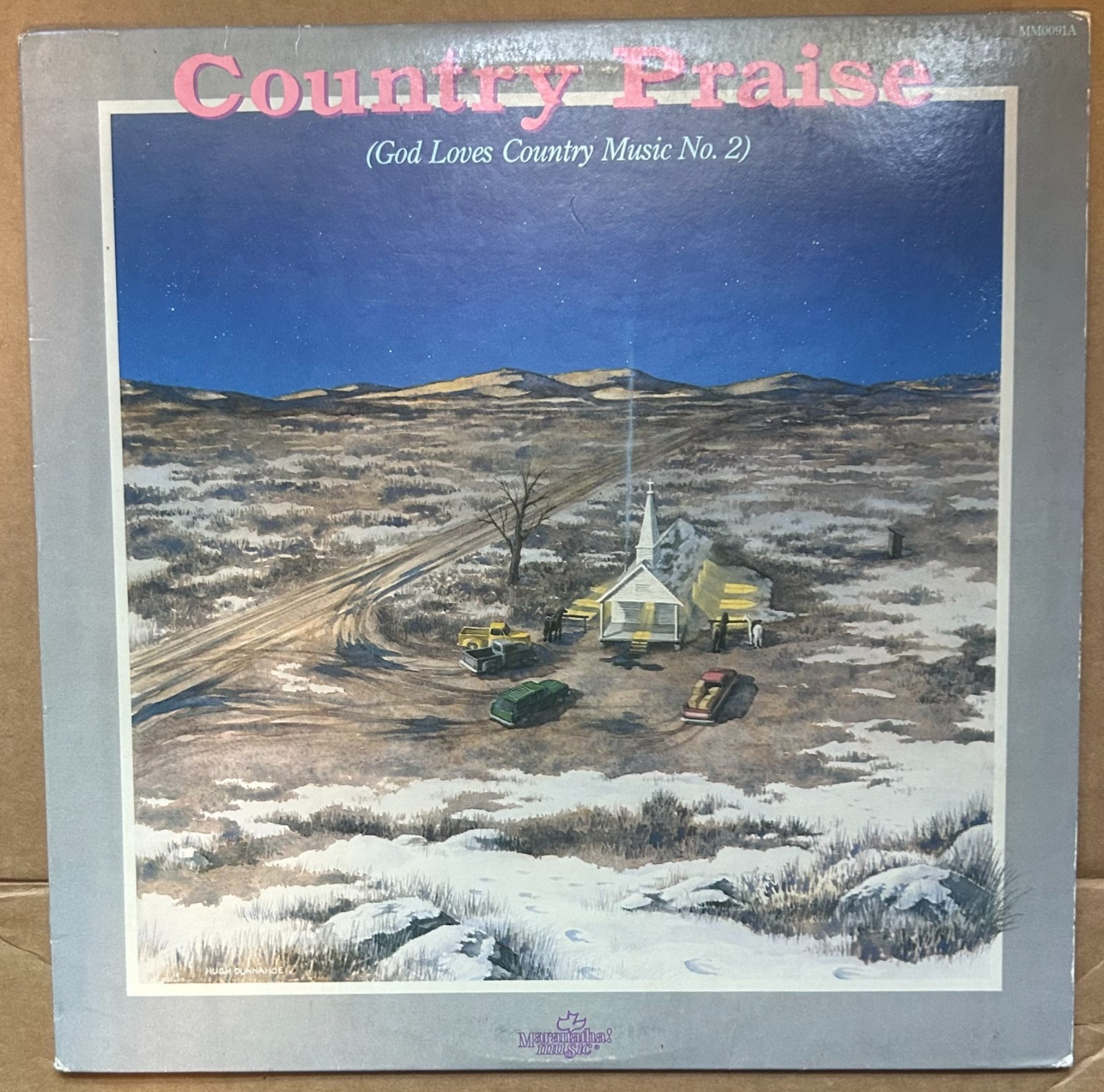VARIOUS "Country Praise (God Loves Country Music No 2)" Vinyl Record LP