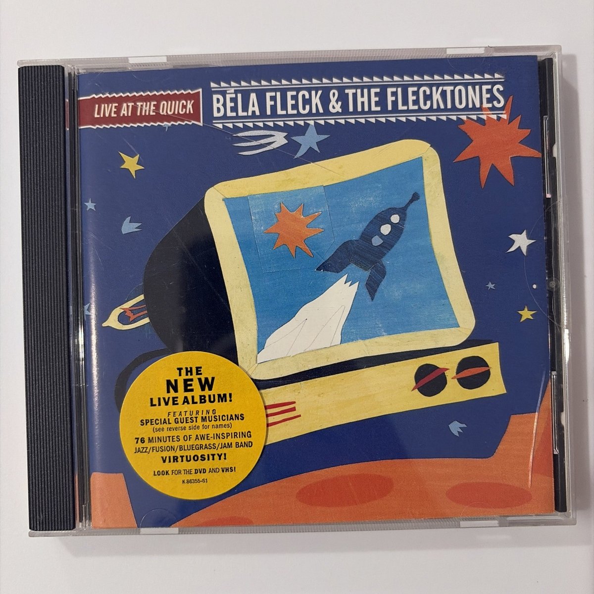 Live at the Quick by Béla Fleck & the Flecktones (CD, 2002)