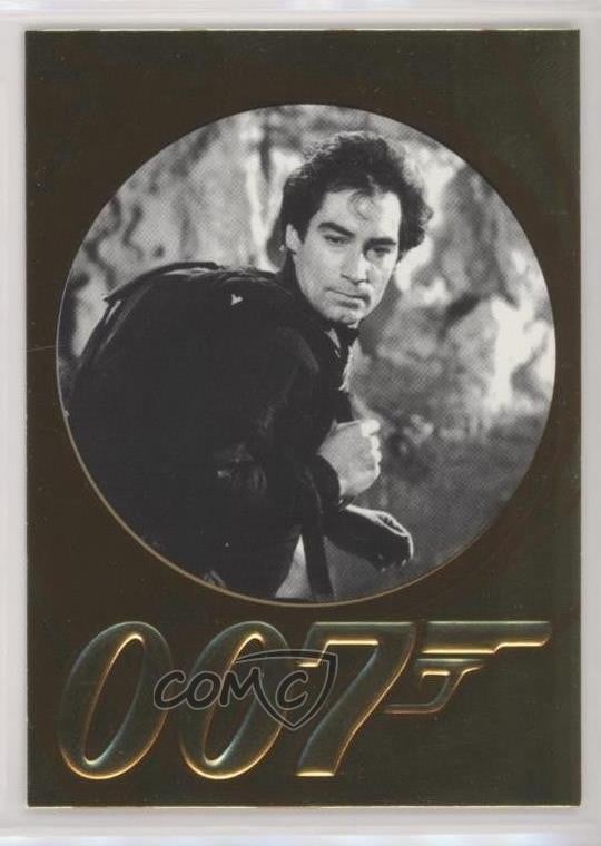 2012 James Bond: 50th Anniversary Series 1 Sparkle Foil Timothy Dalton Bond 2k3