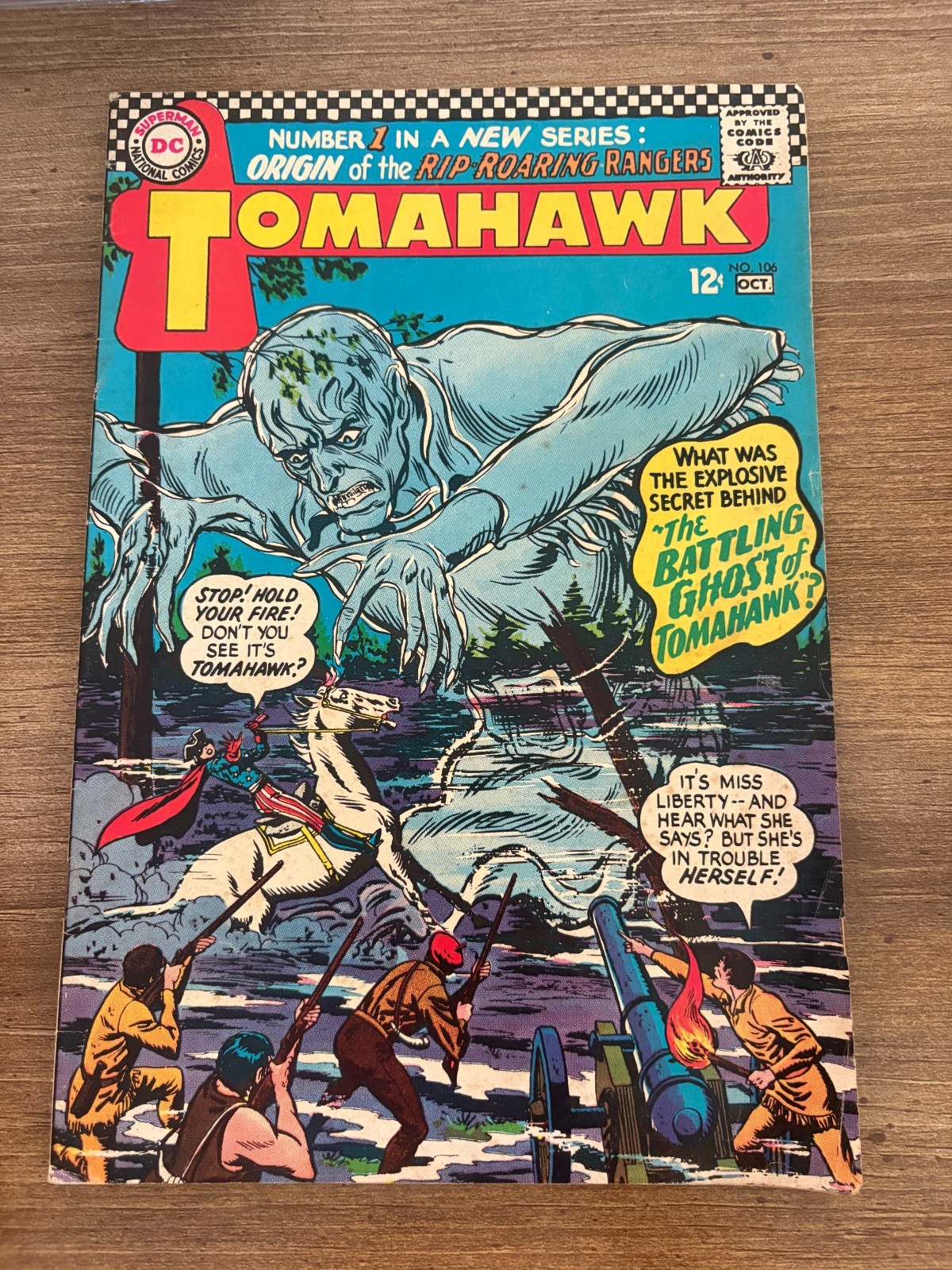 Tomahawk # 106 FN DC Silver Age fumetto Cowboys Indians 18 J477