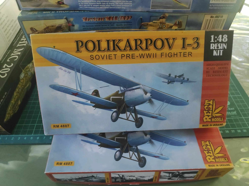 Polikarpov I-3, ResiCast 1/48