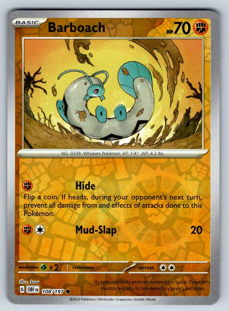 Barboach Reverse Holofoil [OBF - 108/197]