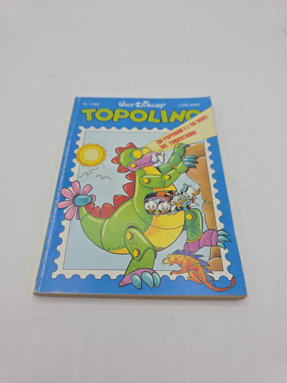 Topolino n. 1799 del 20/5/1990 - Ed. Mondadori ottime condizioni