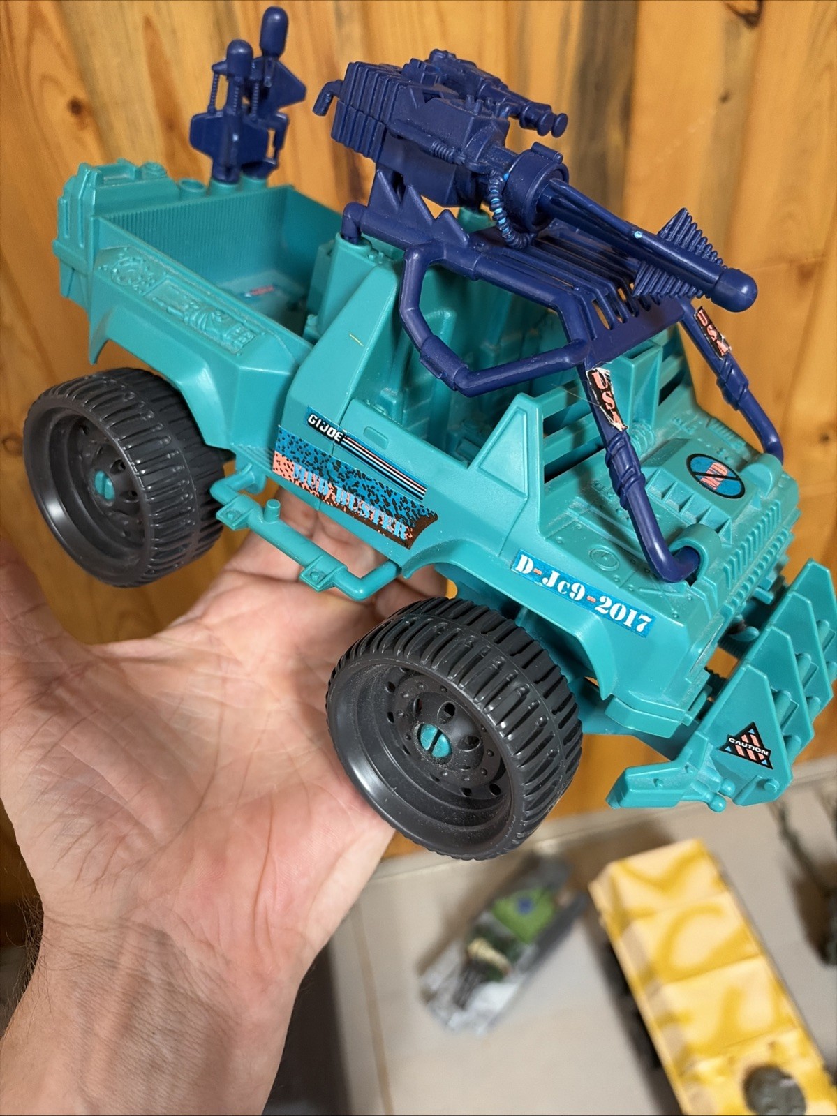 Vintage 1993 GI Joe Battle Corps MUDBUSTER Jeep Truck Vehicle ARAH COMPLETE