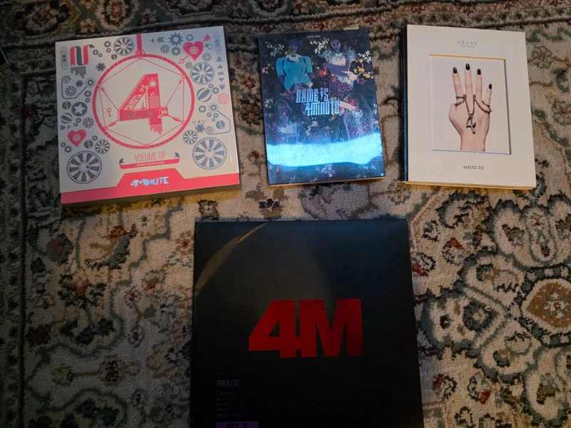 Albums collection 4minute 🌸