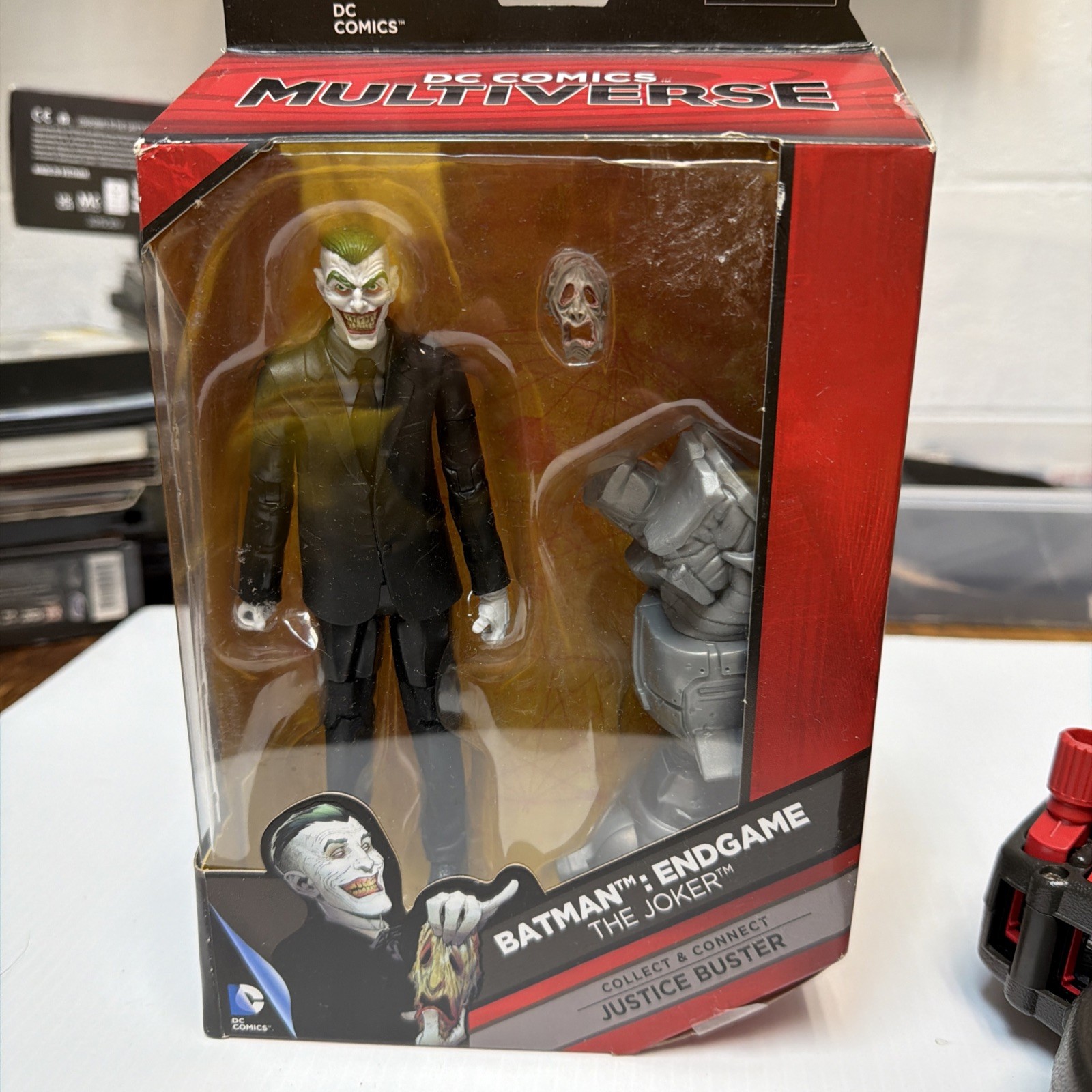 The Joker Batman Endgame BAF Justice Buster DC MULTIVERSE fumetti nuovo con scatola