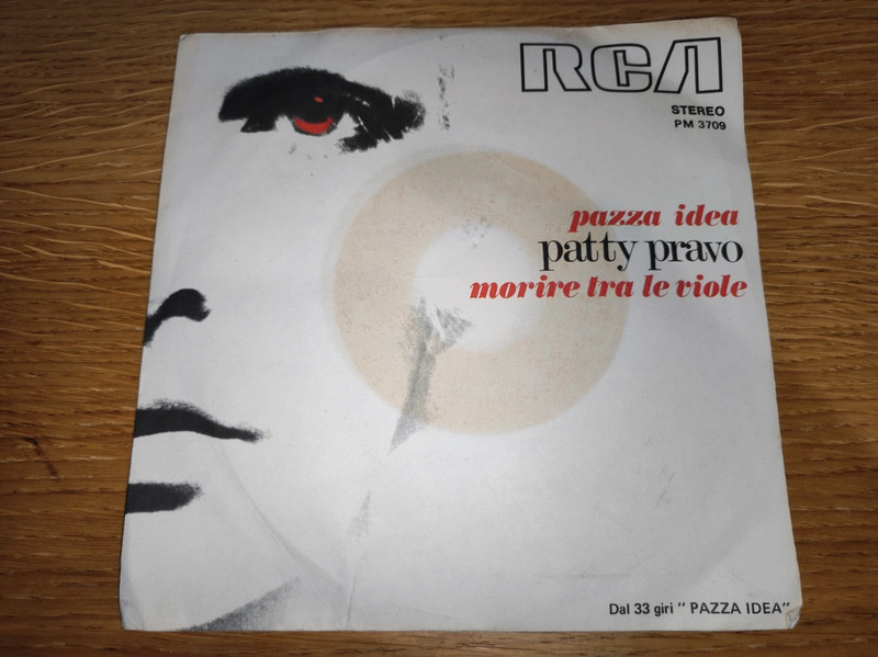 Patty pravo pazza idea morire tra le viole 45 giri