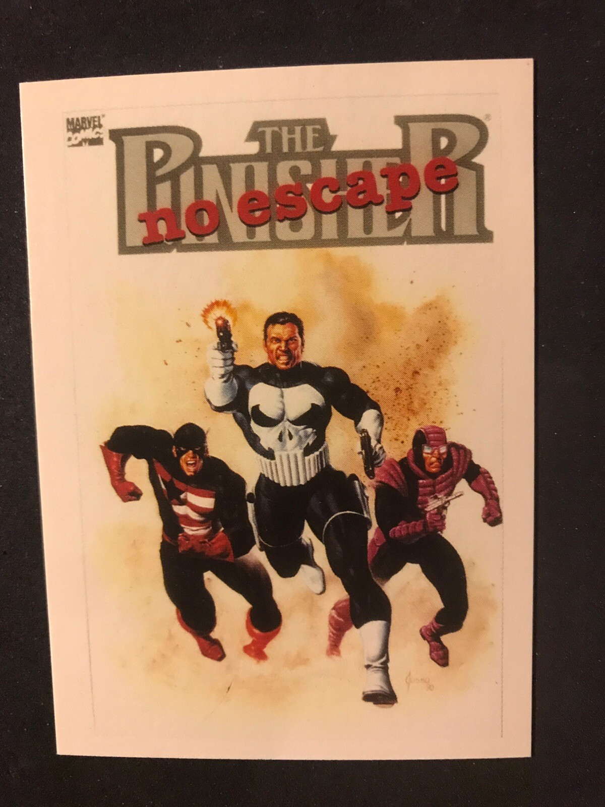 '91 Comic Images Marvel 1° Copertina Trading Cards Serie II #75 Il Punitore