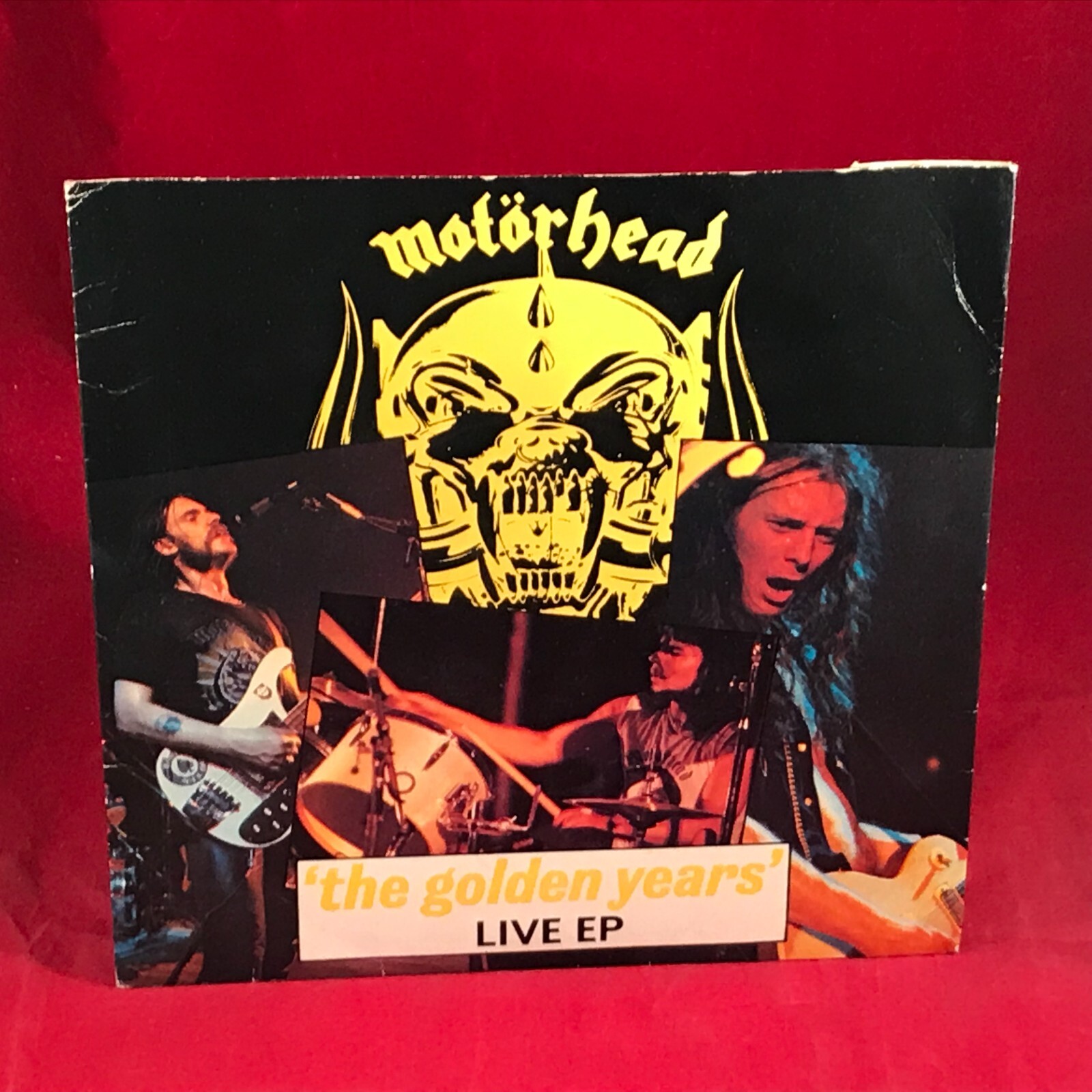 MOTÖRHEAD The Golden Years Live 1980 UK 4-track 7" vinyl EP original record 33 ⅓