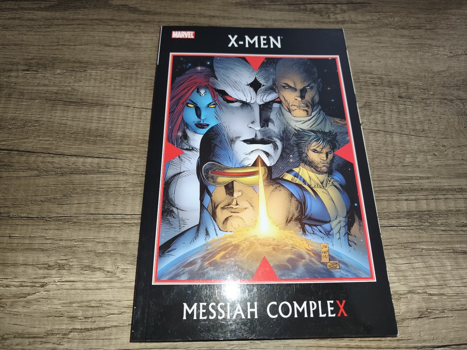 1st Print X-Men Messiah Complex TPB Graphic Novel Brubaker Silvestri Bachalo 