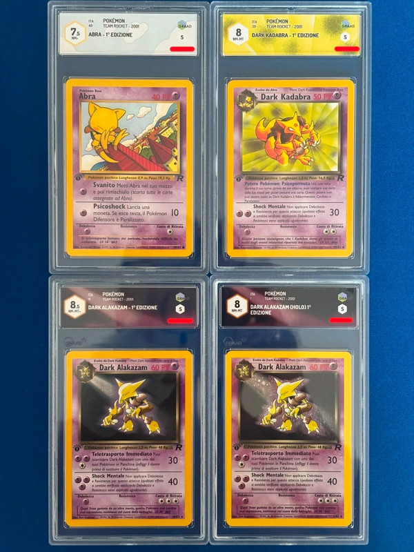 Masterset Completo "Team Rocket" 1ed ITA 2001