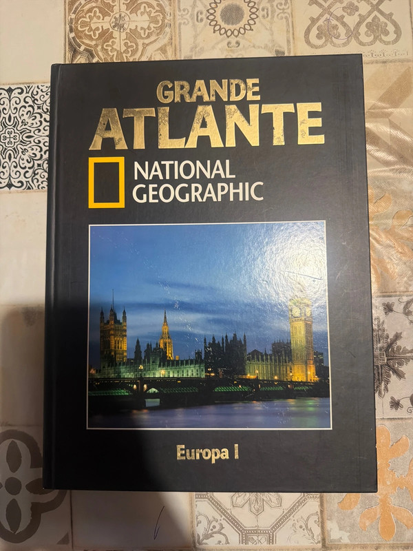 Grande atlante National Geographic Europa 1