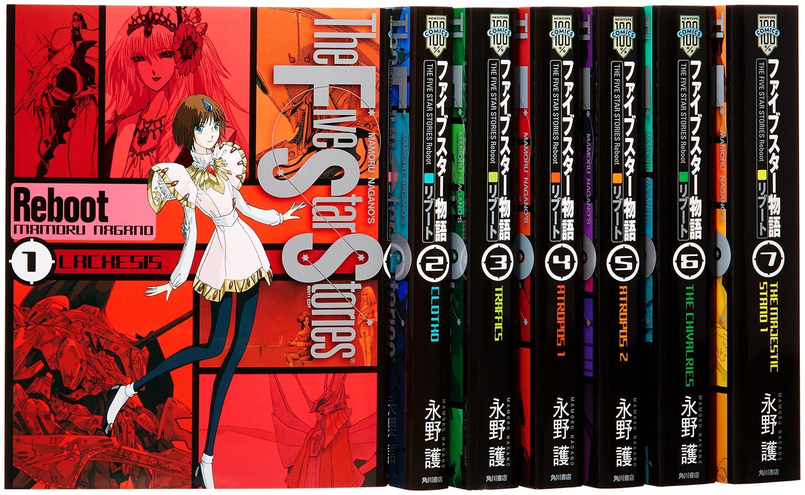 Kadokawa Shoten Group Publishing Five Star Stories Reboot Comic Volumes 1-7 Set