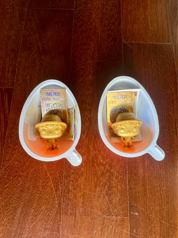 Luffy Gold VS504+Luffy Gold VS513 (Kinder Joy)