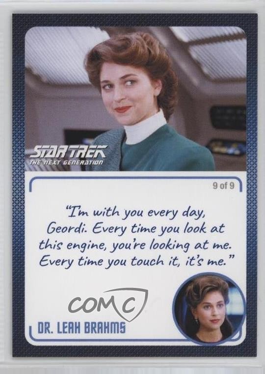2022 Rittenhouse Dr Leah Brahms (Sono con te tutti i giorni Geordi…) #13 0y59