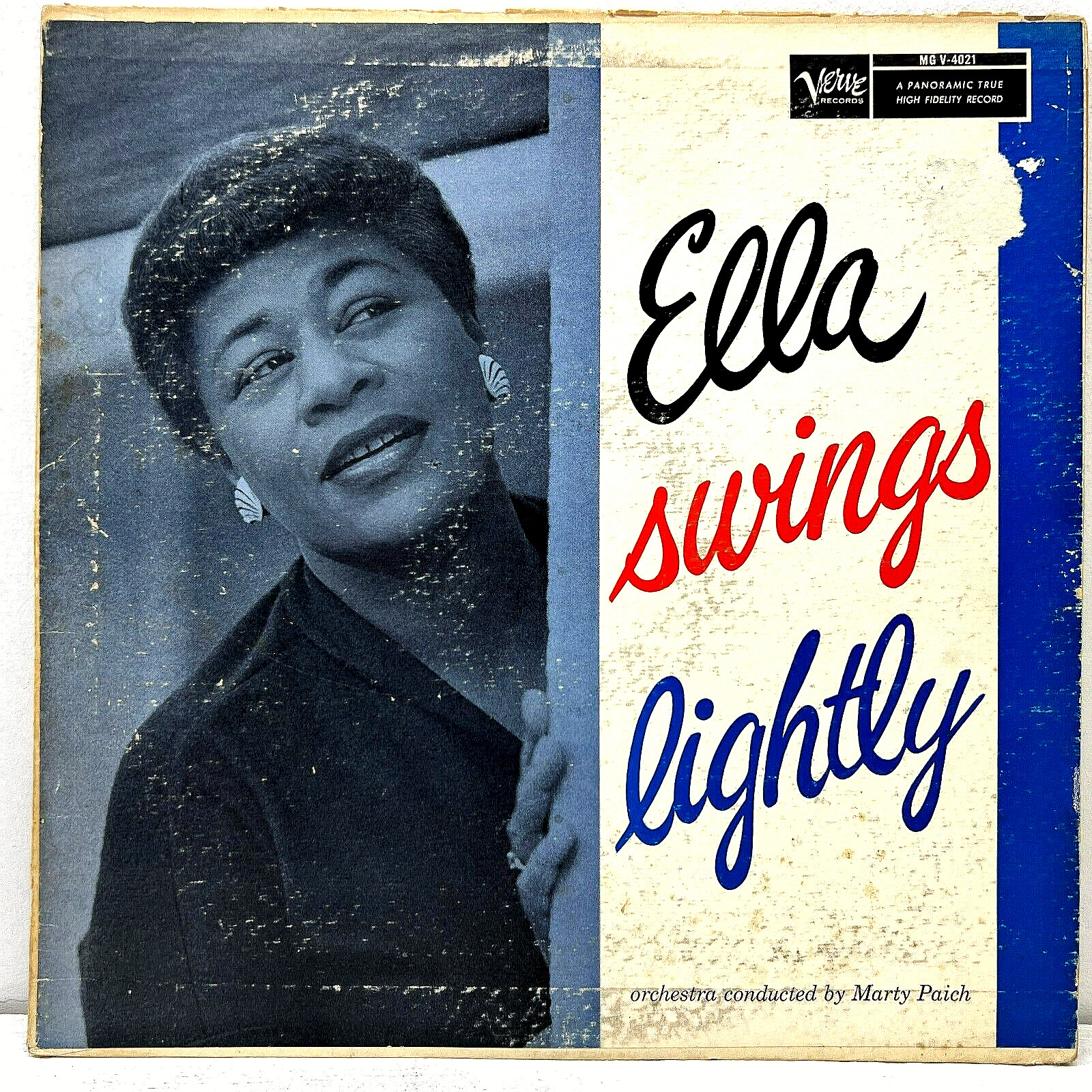 Ella Fitzgerald Ella Swings Lightly 1958 Vinyl Verve Records 1st Press Mono