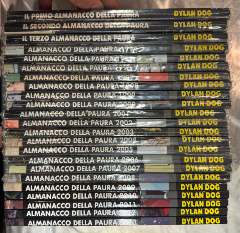 Collez. COMPLETA IMBUSTATA "DYLAN DOG ALMANACCO DELLA PAURA" 1992-2013 (Bonelli)
