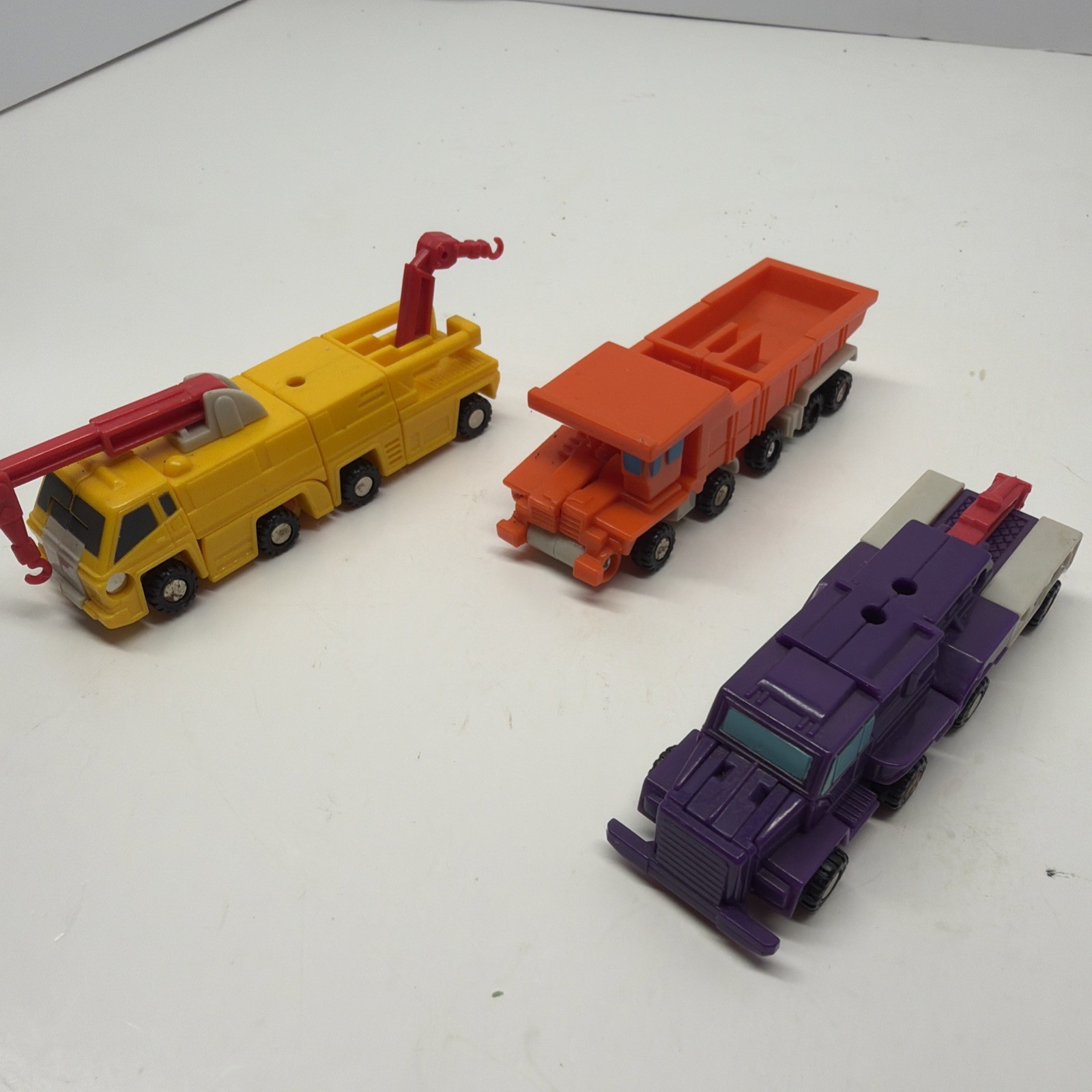 Transformers G1 Micromasters Squadra Costruttori 100% Completo 1990 Vintage