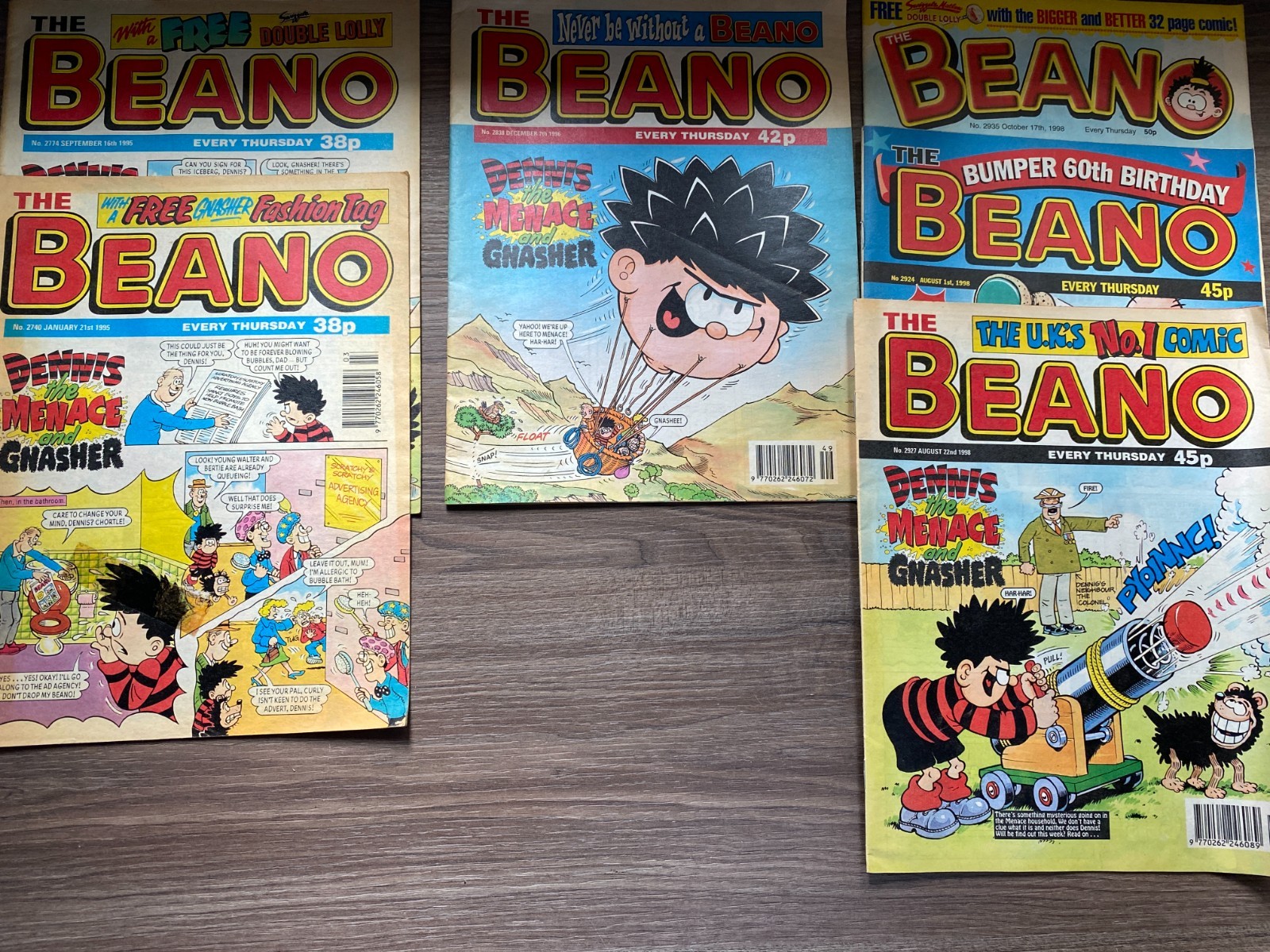 170+ Beano  Comics 1995 + RARE excellent condition