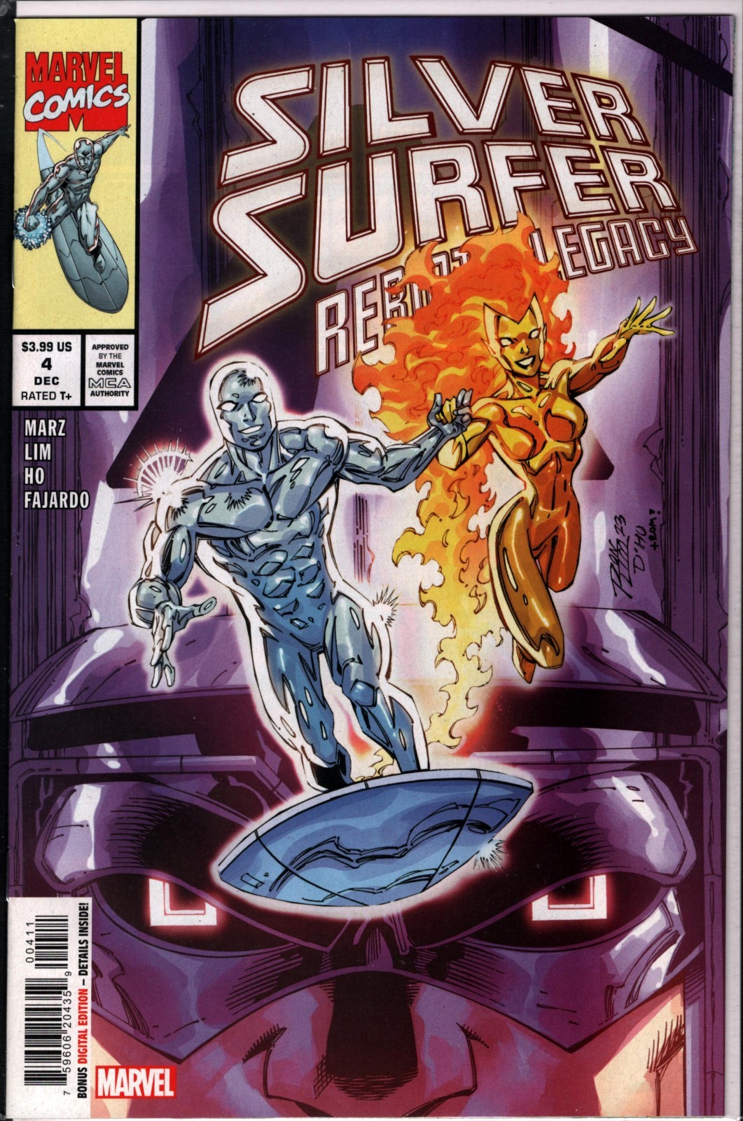 49332: MARVEL SILVER SURFER #4 grado VF