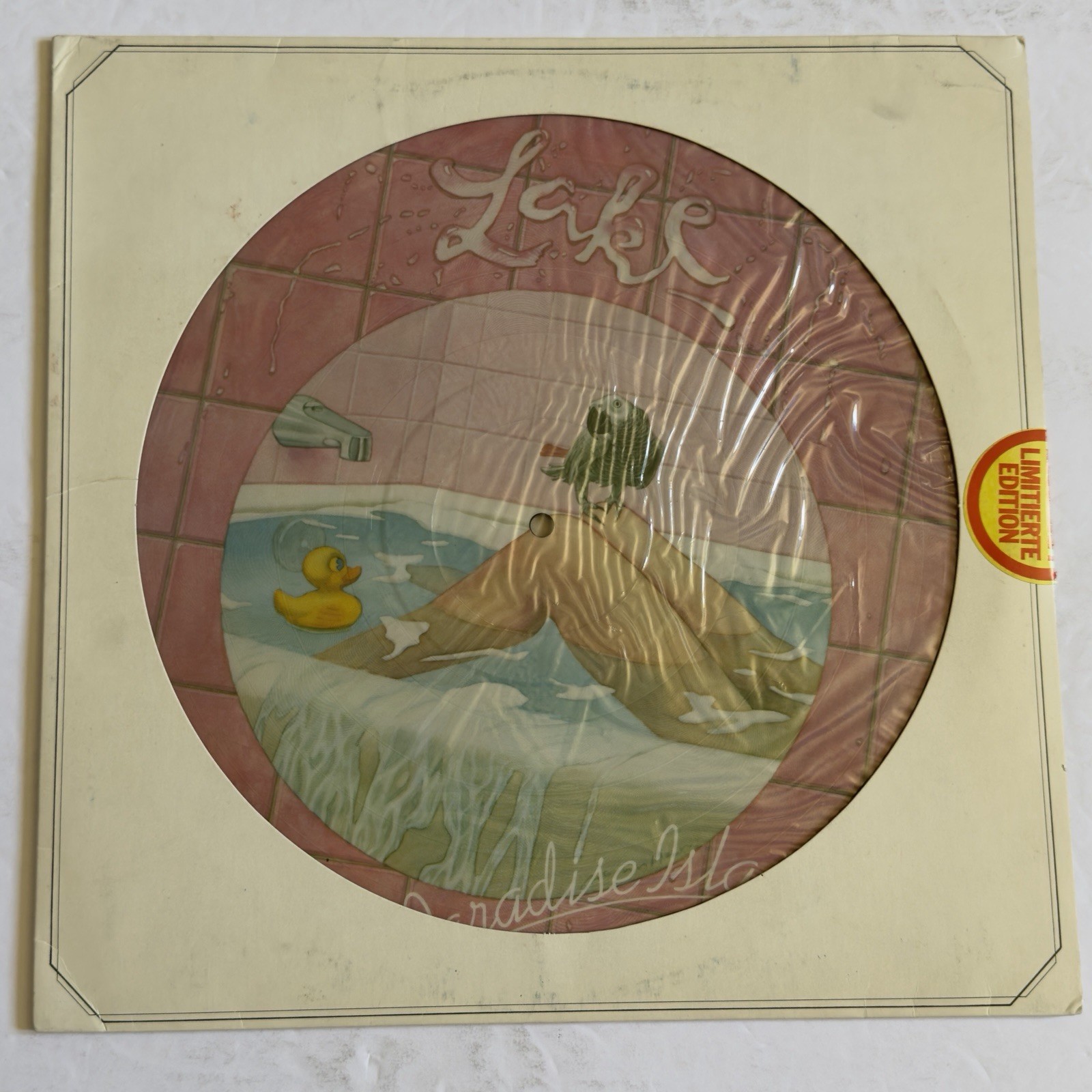 Lake~Paradise Island Picture Disc~German Import~NM Vinyl~1979 Pop Rock