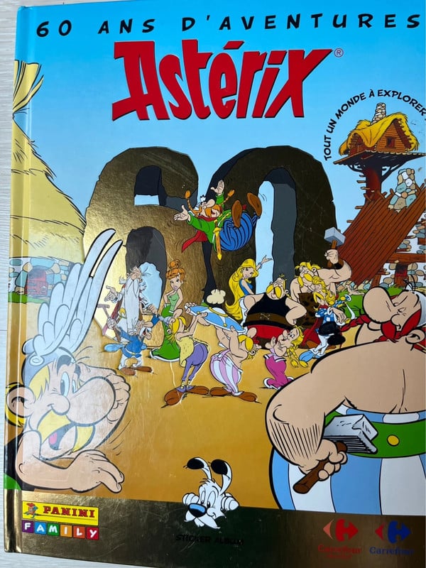 Album Astérix - Panini - 60 ans d’aventures