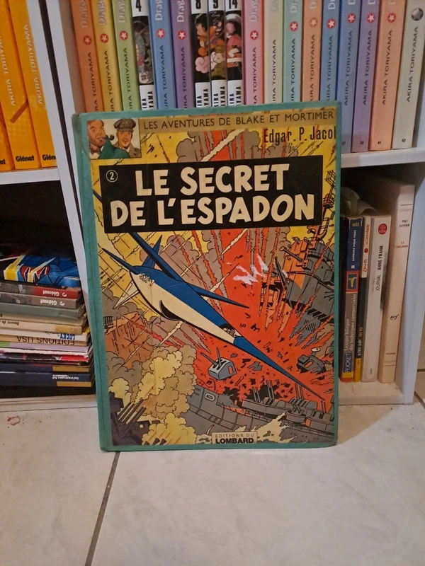 BD Vintage Blake et Mortimer - Le Secret de l'Espadon T2 (Années 60 )