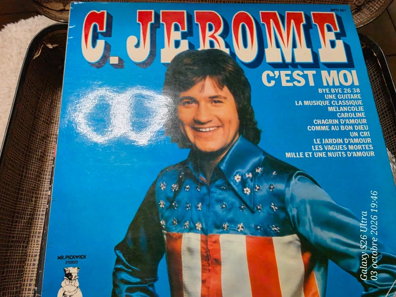 Vinyle C. Jérôme - C'est moi