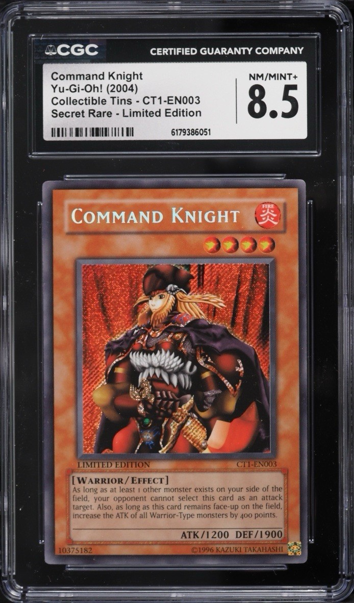 2004 Command Knight Tin Promo CT1-EN003 CGC 8,5 NM/MT+