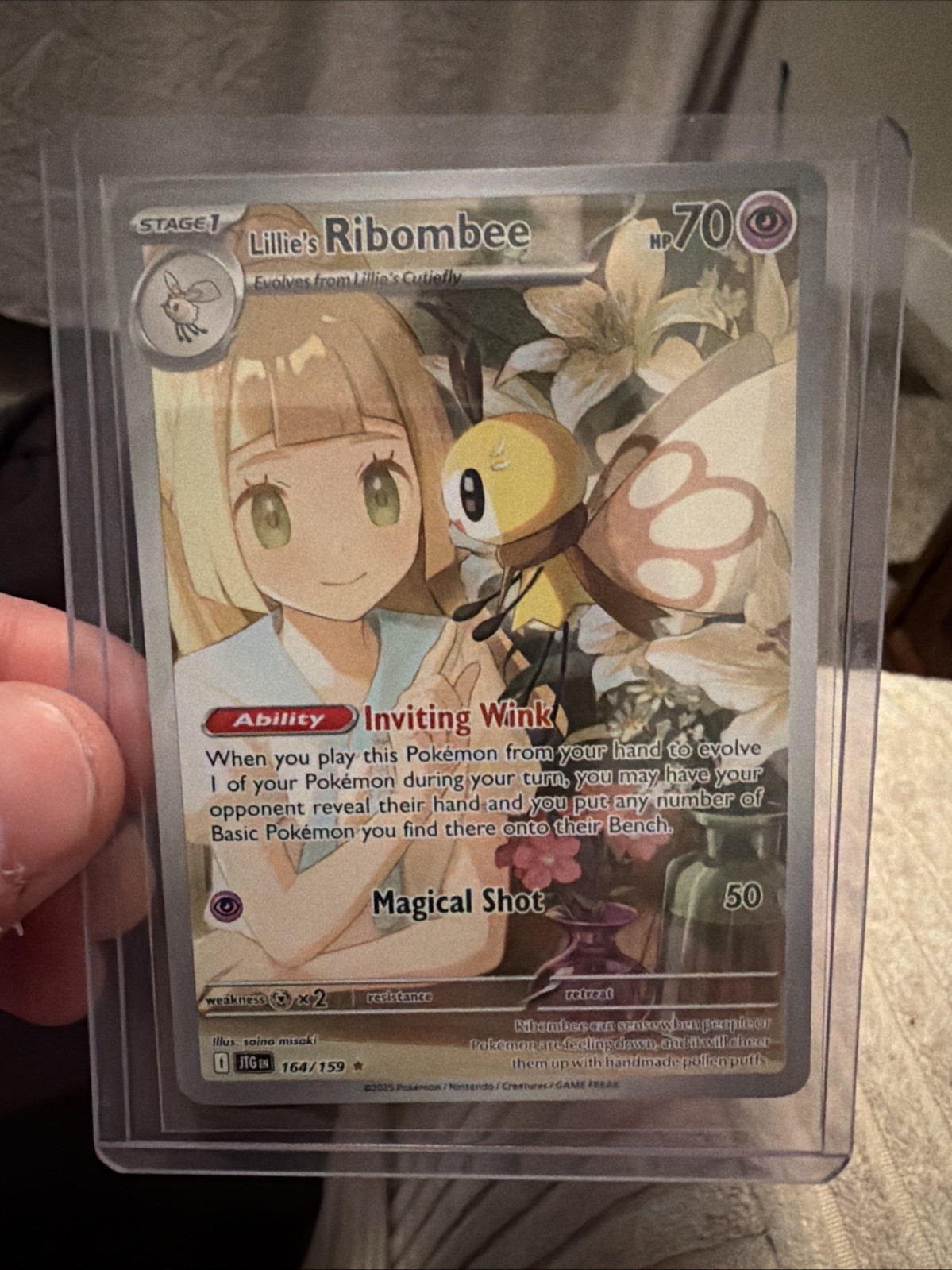 Pokemon TCG - Il Ribombee di Giglio - SV09: Viaggio Insieme 164/159 NM