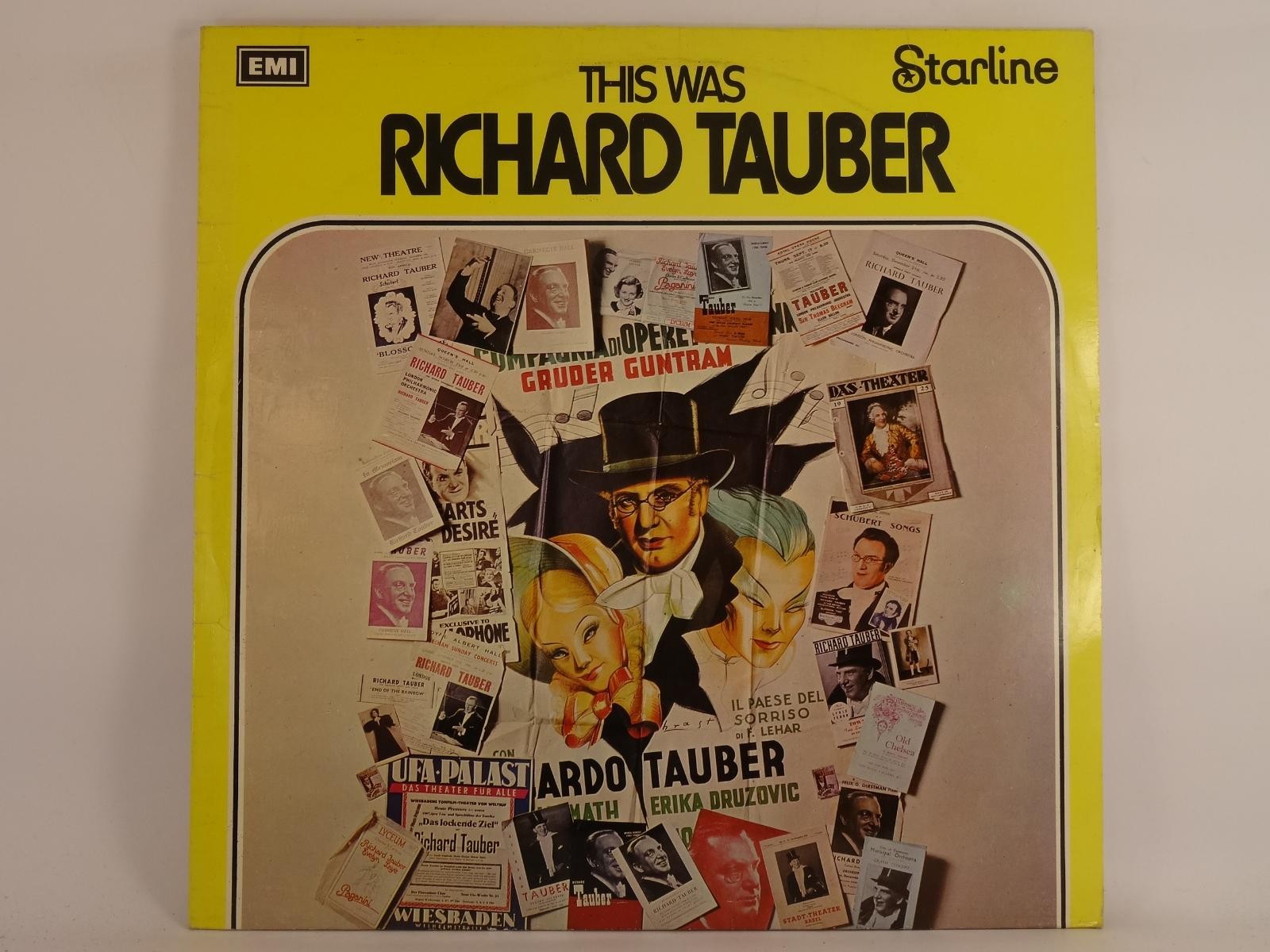 TAUBER,RICHARD THIS WAS RICHARD TAUBER (A) LP STARLINE