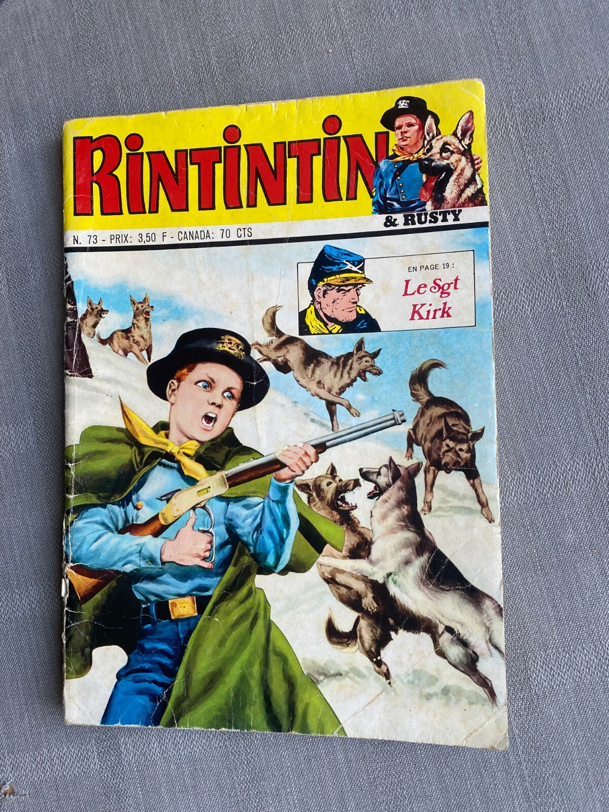 Rin Tin Tin N°73 2A Serie 1976 In Buone Condizioni