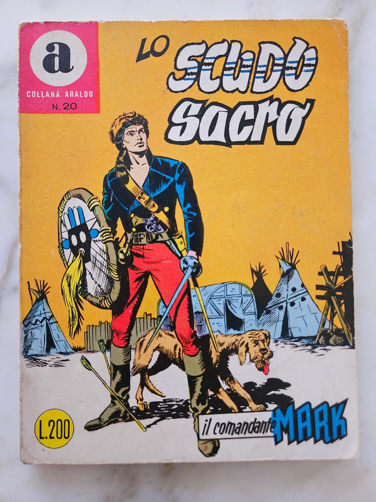 a) IL COMANDANTE MARK Collana ARALDO n.  20 - 1968 - ottimo